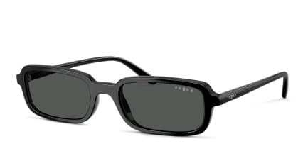 Vogue VO5666S Black, Gray glasses - Black / Gray - Angle View