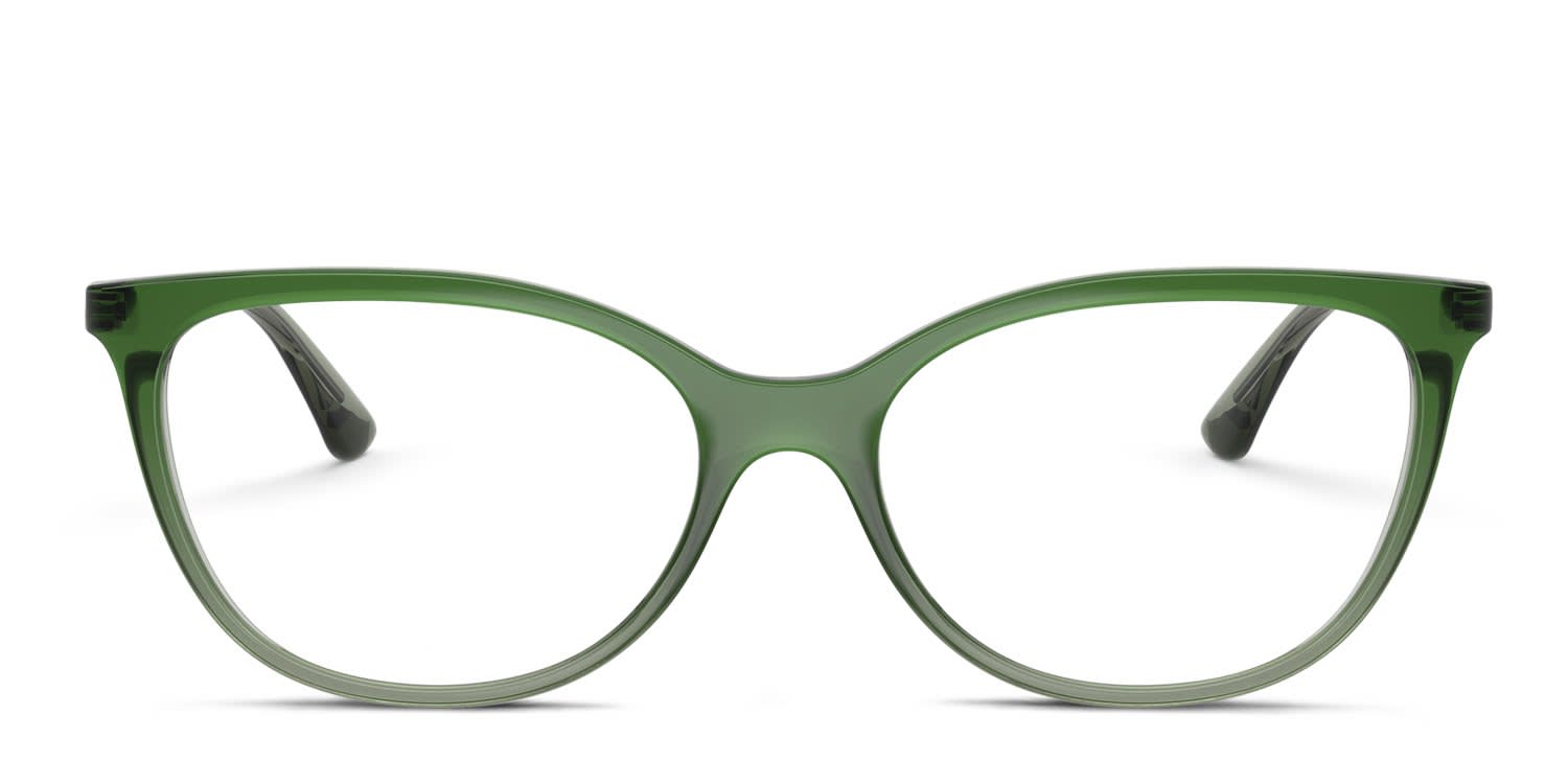Vogue VO5673 Green, Clear glasses - Green / Clear - Frontal View