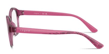 Vogue Eyewear VY2041 Kids Purple, Clear glasses - Purple / Clear - Side View