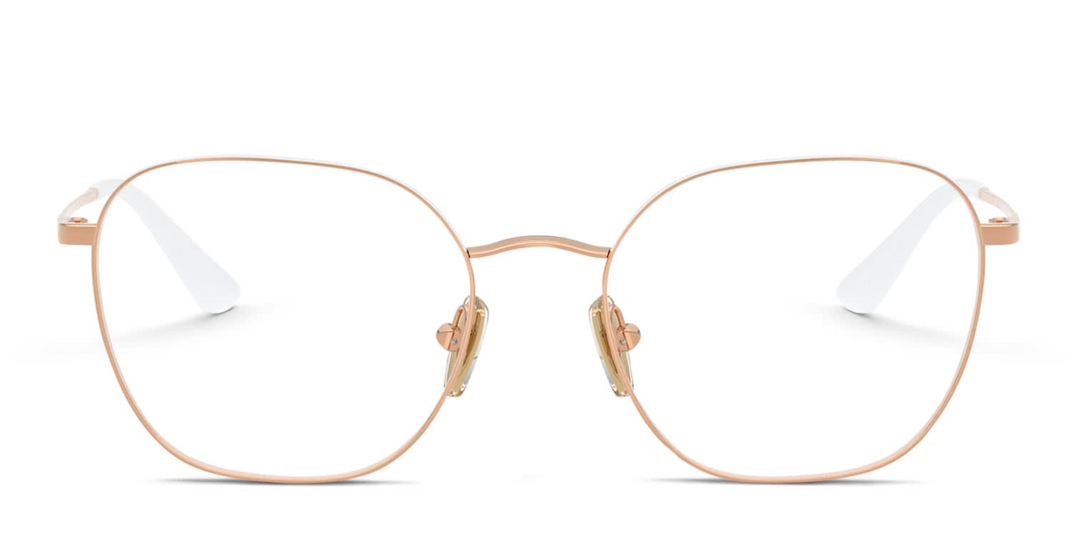 Vogue VO4178 White, Pink, Gold glasses - White / Pink / Gold - Frontal View
