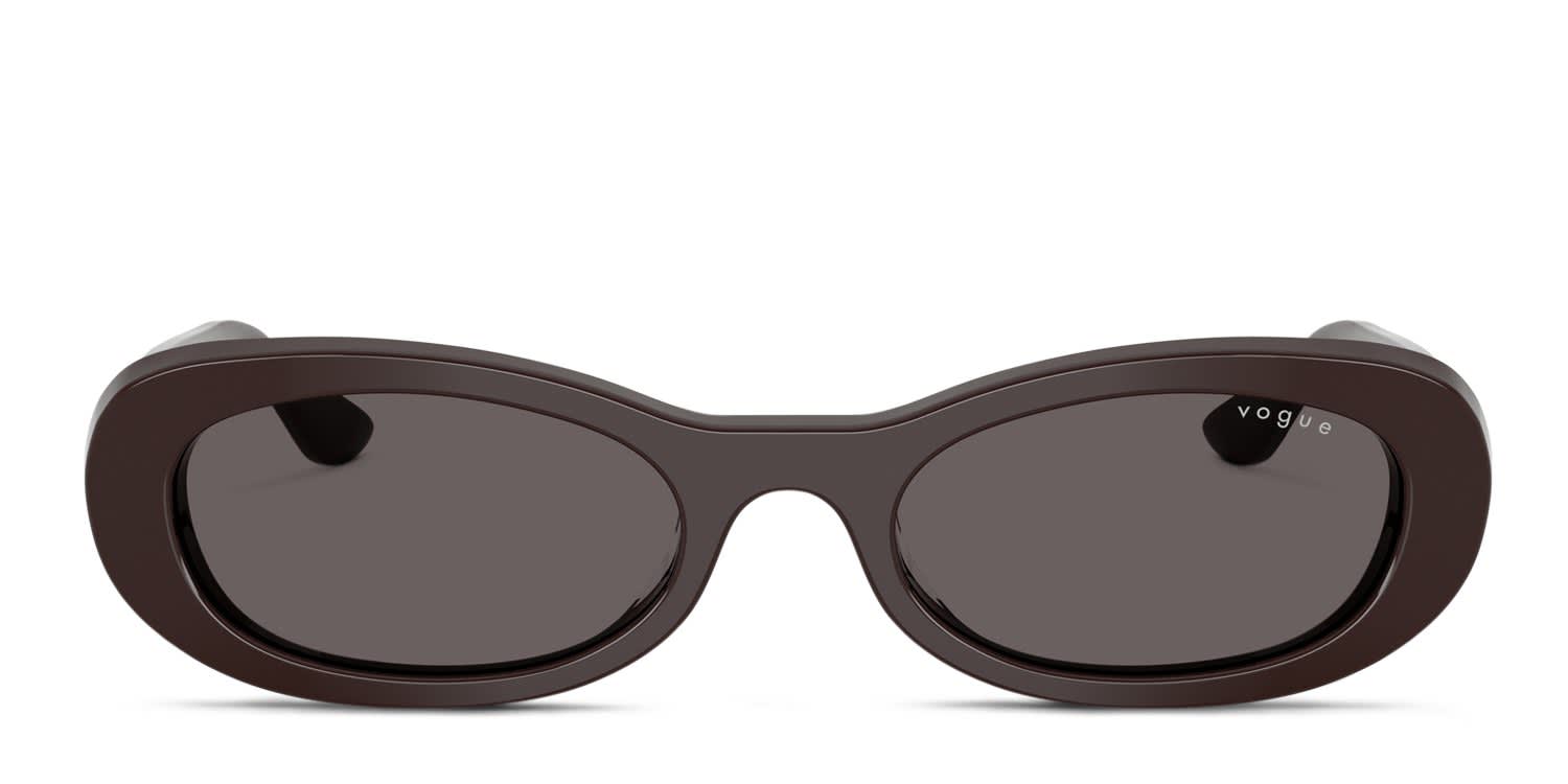 Vogue VO5582S Brown, Black, Gray glasses - Brown / Black / Gray - Frontal View