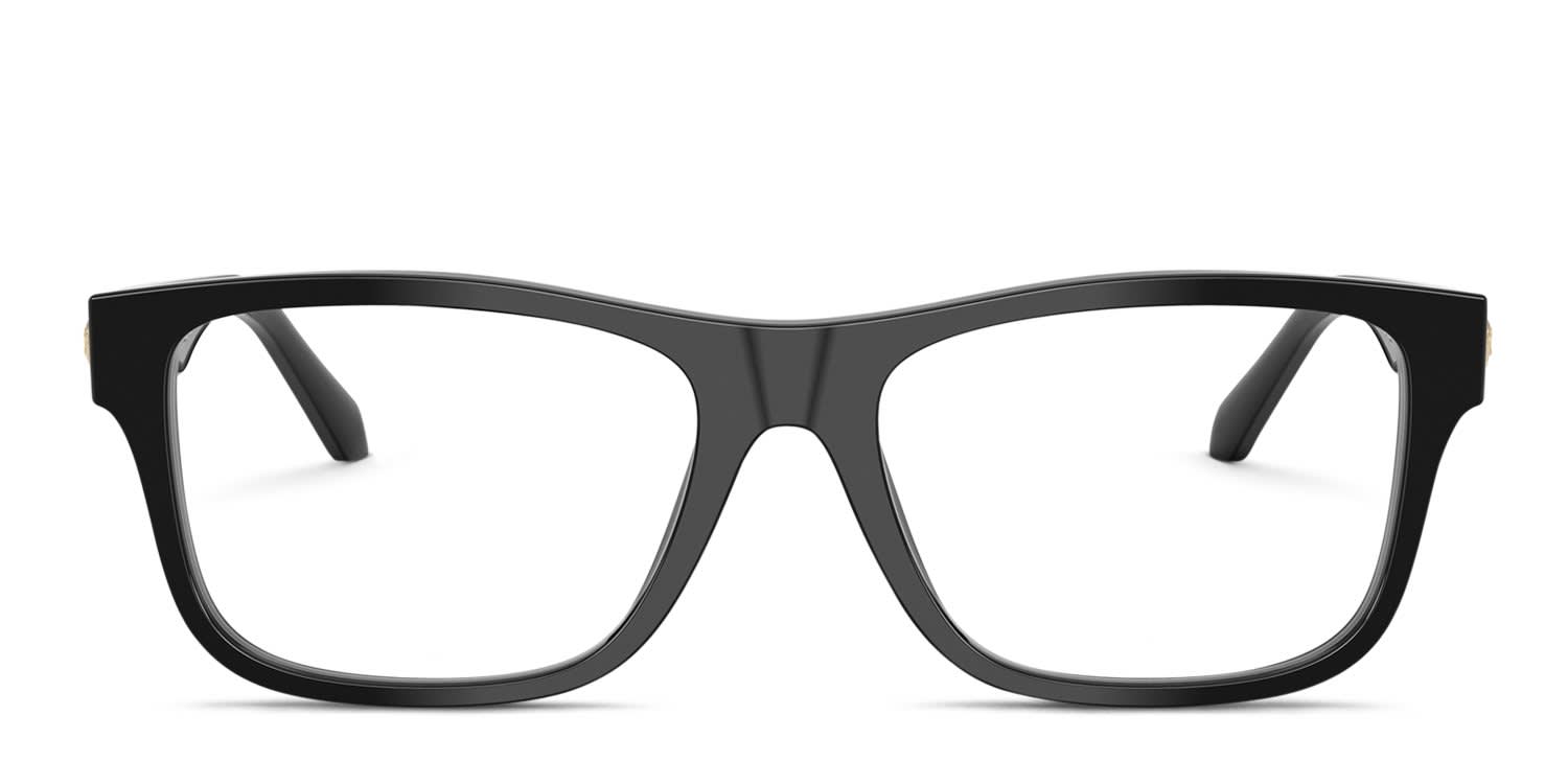 Versace VE3380 Black glasses - Black - Frontal View