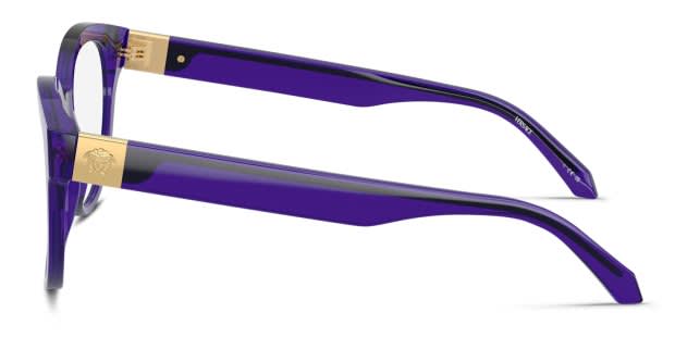 Versace VE3384 clear , purple frame
