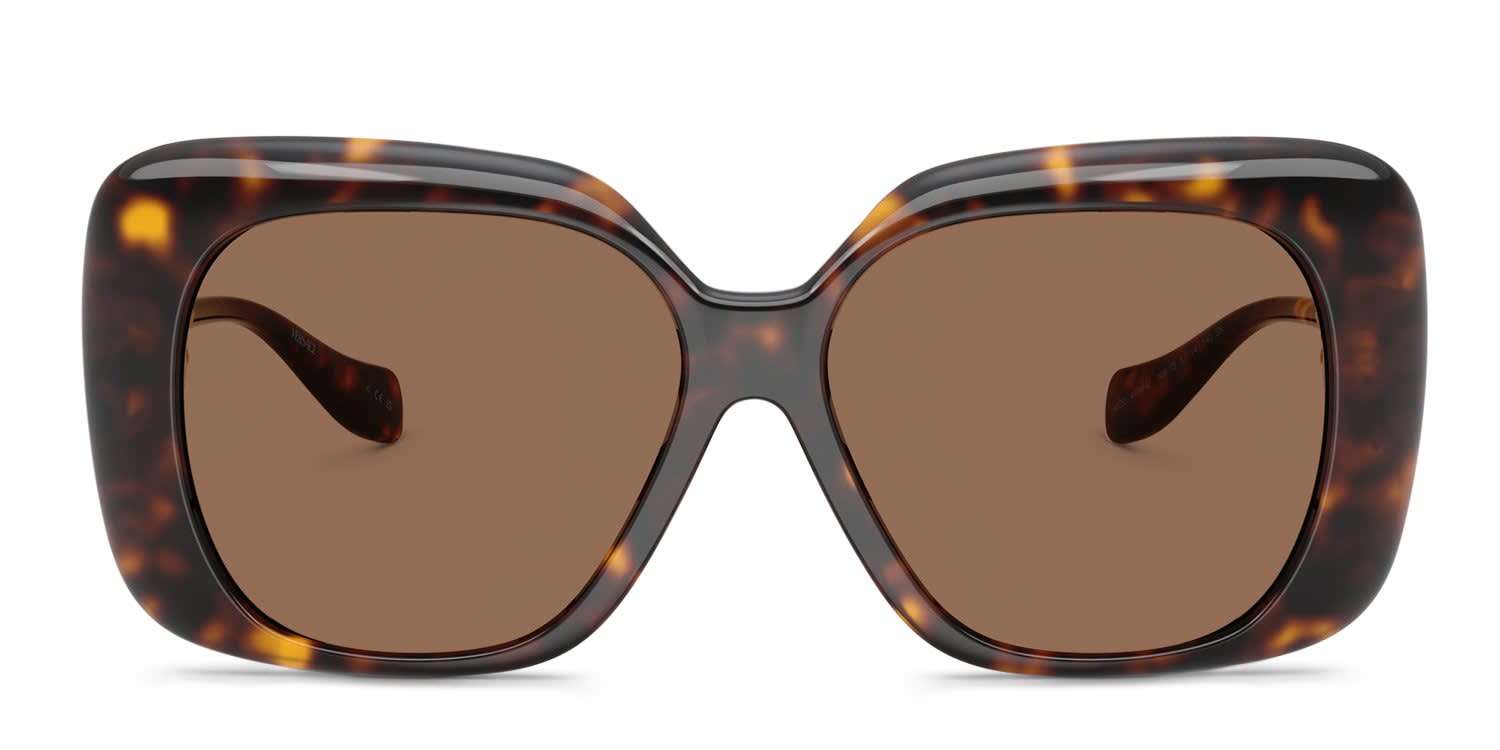 Versace VE4396 tortoise frame with light/dark brown gradient