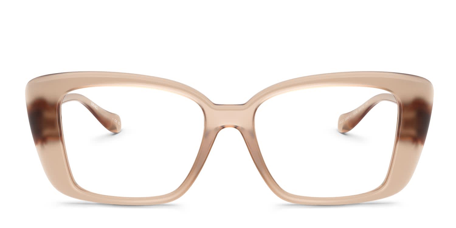 Versace VE3385U Beige glasses - Beige - Frontal View