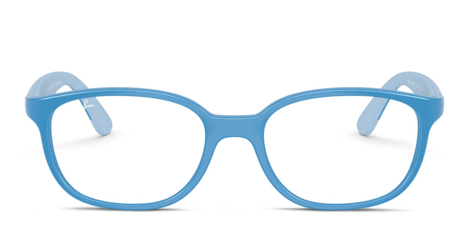 The Versace VK3013U Kids in blue is a stylish frame with a modern