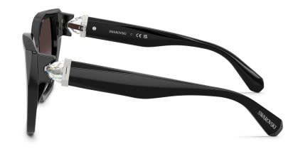 Swarovski SK6044U Black, Gray glasses - Black / Gray - Side View