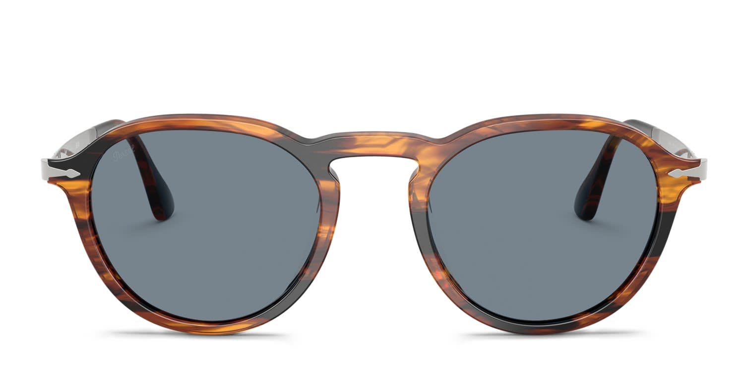 Persol PO3383S Multicolor, Black, Brown, Blue glasses - Multicolor / Black / Brown / Blue - Frontal View