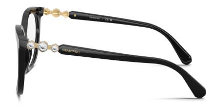 Swarovski SK2055 Black glasses - Black - Side View