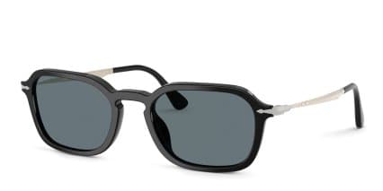 Persol PO3381S Black, Gray glasses - Black / Gray - Angle View