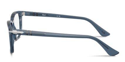 Persol PO3382V Clear, Blue glasses - Clear / Blue - Side View