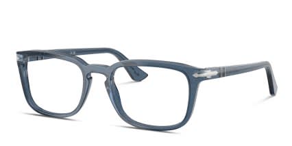 Persol PO3382V Clear, Blue glasses - Clear / Blue - Angle View