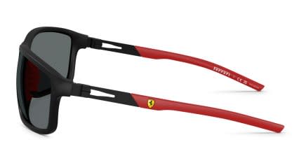 Ferrari Scuderia FZ6021U Black, Gray glasses - Black / Gray - Side View