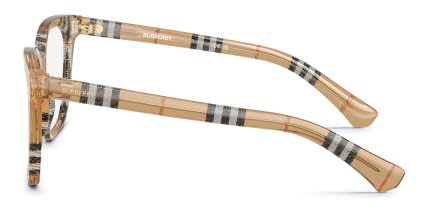 Burberry BE2438 Multicolor, Brown glasses - Multicolor / Brown - Side View
