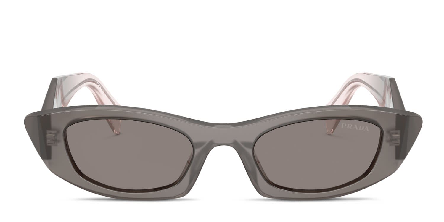 Prada PRB16S Gray glasses - Gray - Frontal View