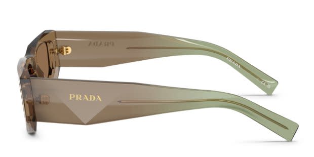 Prada PRB19S brown frame with light brown lenses. Lenses  display picture 1
