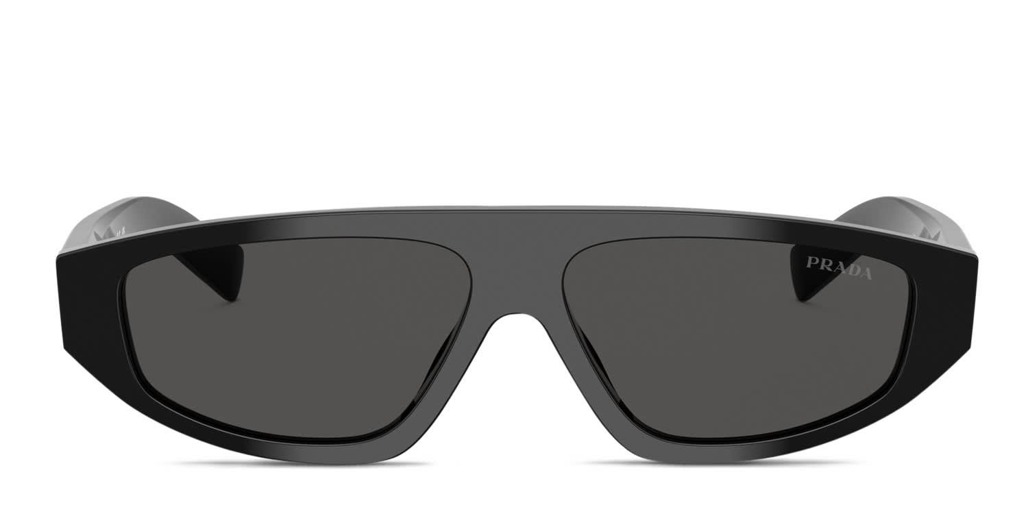 Prada PRC02S Black, Gray glasses - Black / Gray - Frontal View