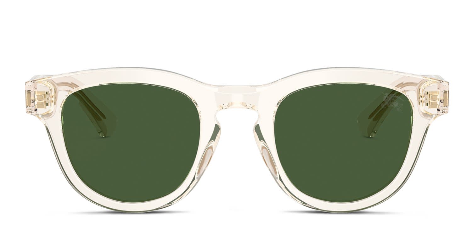Burberry BE4477 Yellow, Green glasses - Yellow / Green - Frontal View