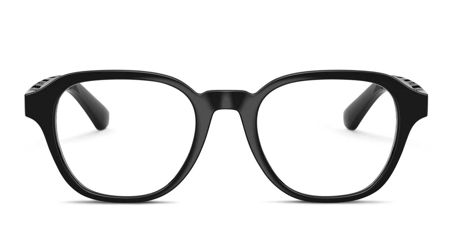 Burberry BE2444U Black glasses - Black - Frontal View