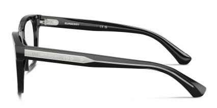 Burberry BE2445 Black glasses - Black - Side View