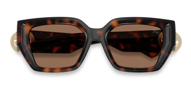 Burberry BE4472U tortoise frame with dark brown lenses  display picture 3