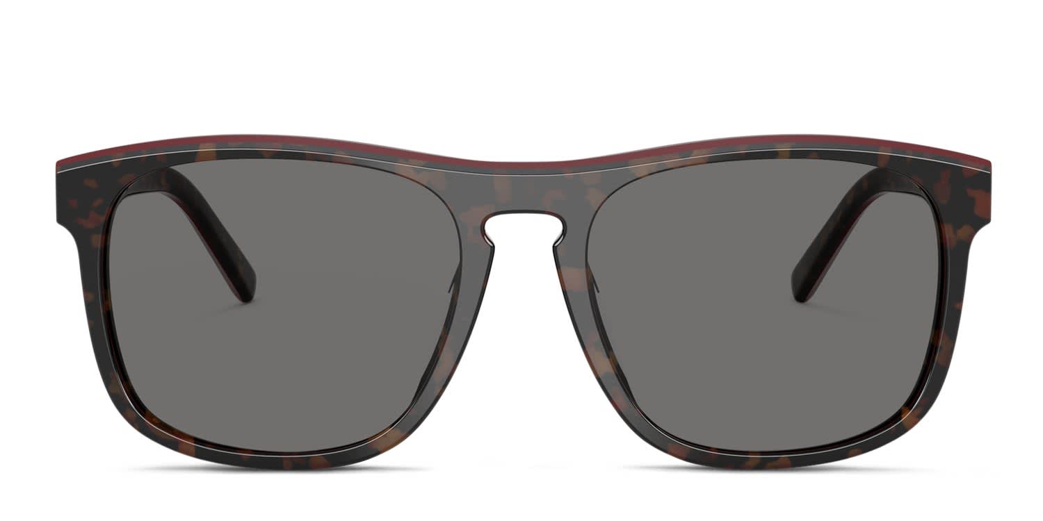 Ferrari Scuderia FZ6020U Tortoise, Red, Gray glasses - Gray / Tortoise - Frontal View