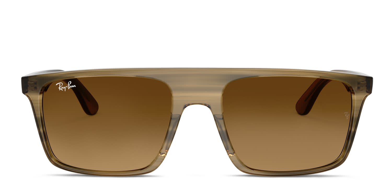 Ray-Ban RB2222 Multicolor, Green, Brown glasses - Multicolor / Green / Brown - Frontal View
