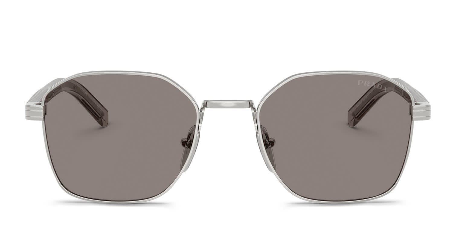 Prada PRC50S Silver, Gray glasses - Silver / Gray - Frontal View