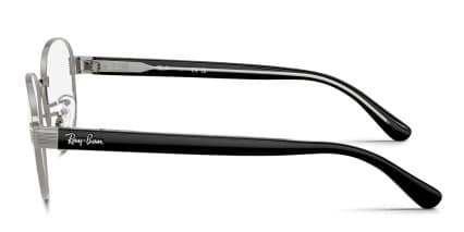 Ray-Ban RX6543 Gunmetal glasses - Gunmetal - Side View