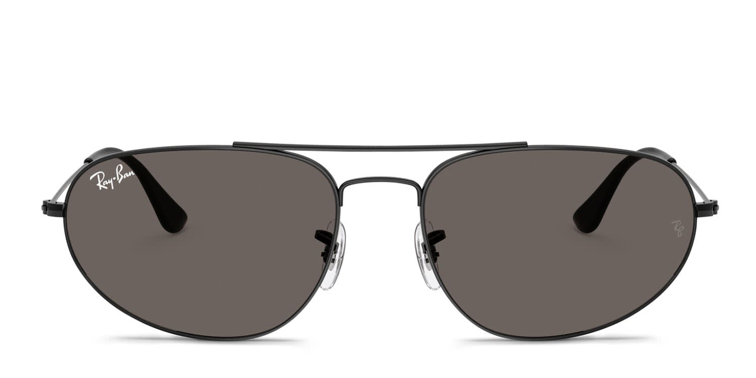 Ray-Ban RB3945 Black, Gray glasses - Black / Gray - Frontal View