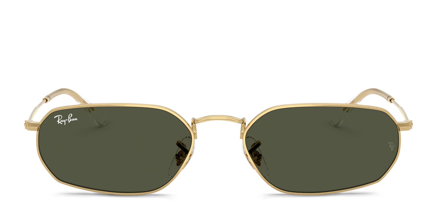 Michael Kors MK1165 Saint Martin gold frame with green solid