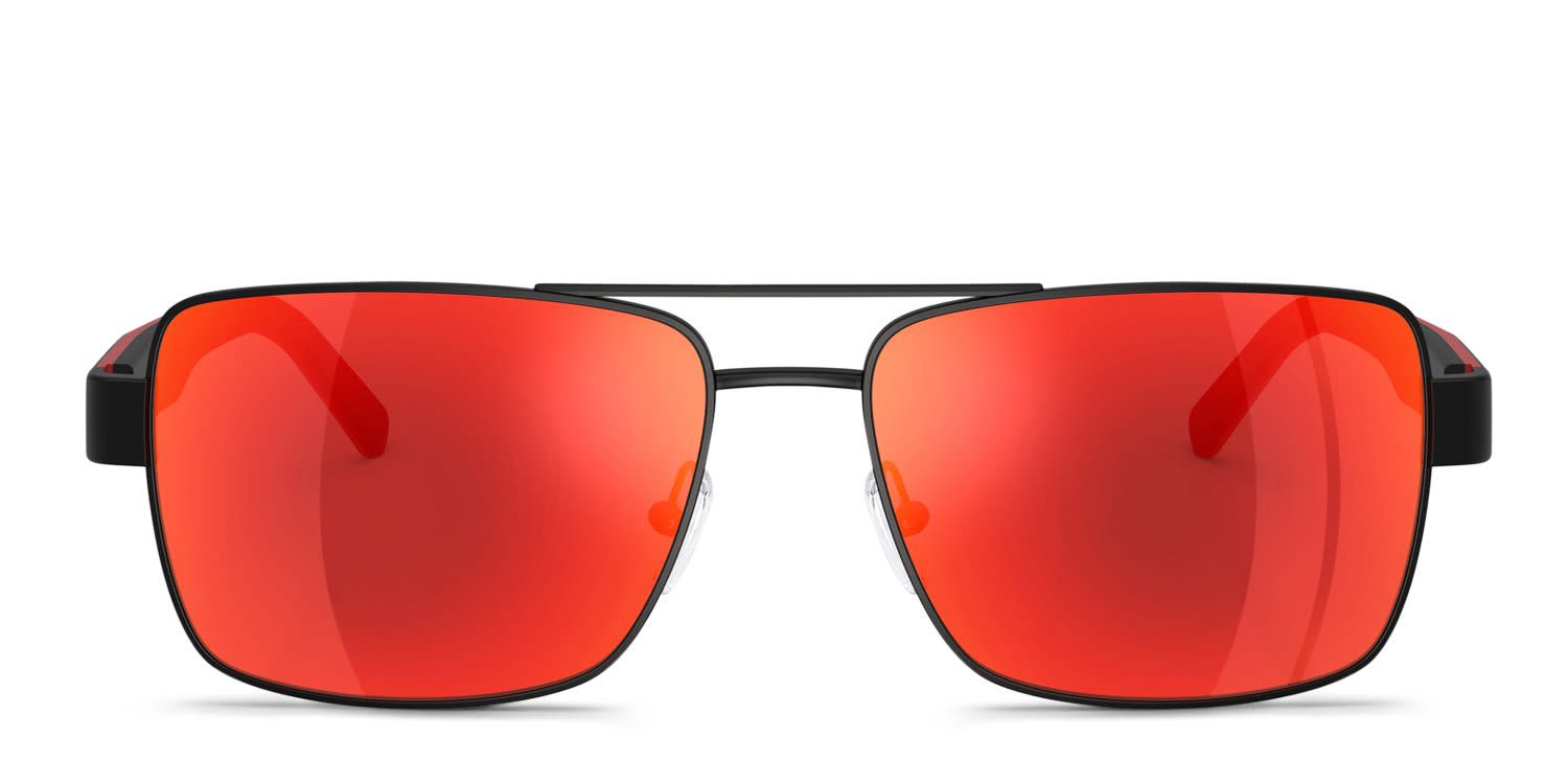 Ferrari Scuderia FZ5005 Black, Red glasses - Black / Red - Frontal View