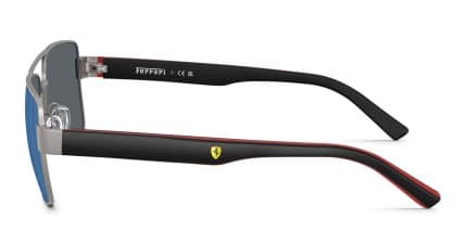 Ferrari Scuderia FZ5005 Gunmetal, Blue glasses - Gunmetal / Blue - Side View