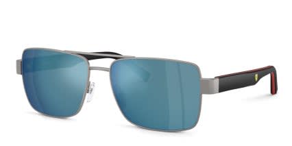 Ferrari Scuderia FZ5005 Gunmetal, Blue glasses - Gunmetal / Blue - Angle View