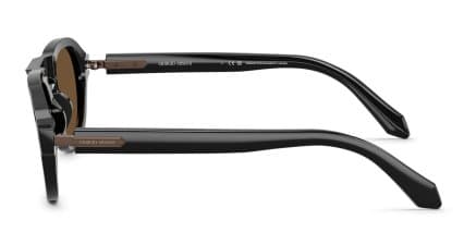 Giorgio Armani AR8244 Black, Brown glasses - Black / Brown - Side View