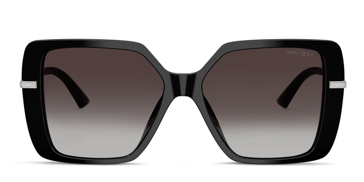 Jimmy Choo JC5048JU Black, Gray glasses - Black / Gray - Frontal View