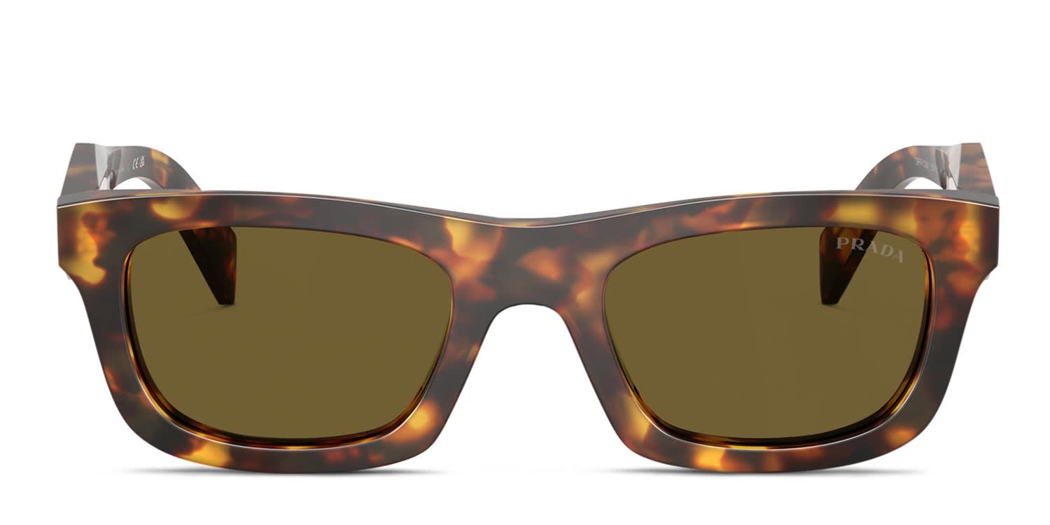 Prada PRC06S Bronze, Tortoise, Brown glasses - Bronze / Tortoise / Brown - Frontal View