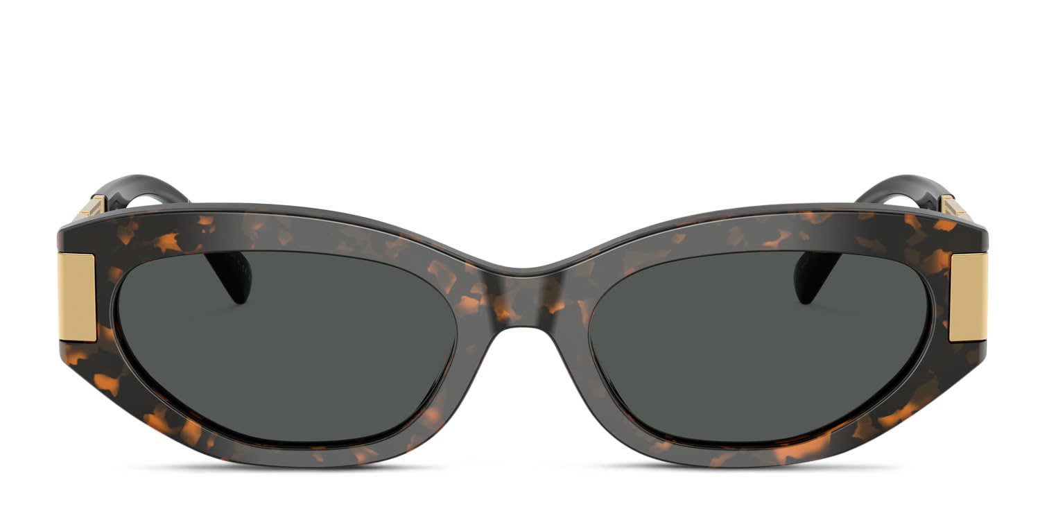Versace VE4501 brown , tortoise frame with dark grey lenses