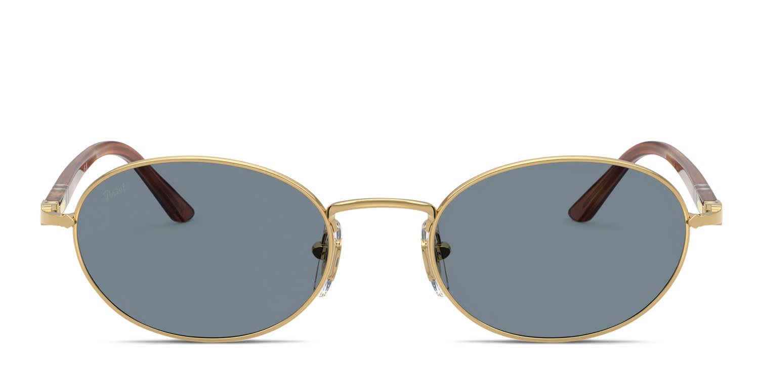 Versace VE2299 gold frame with dark grey lenses. Lenses provide