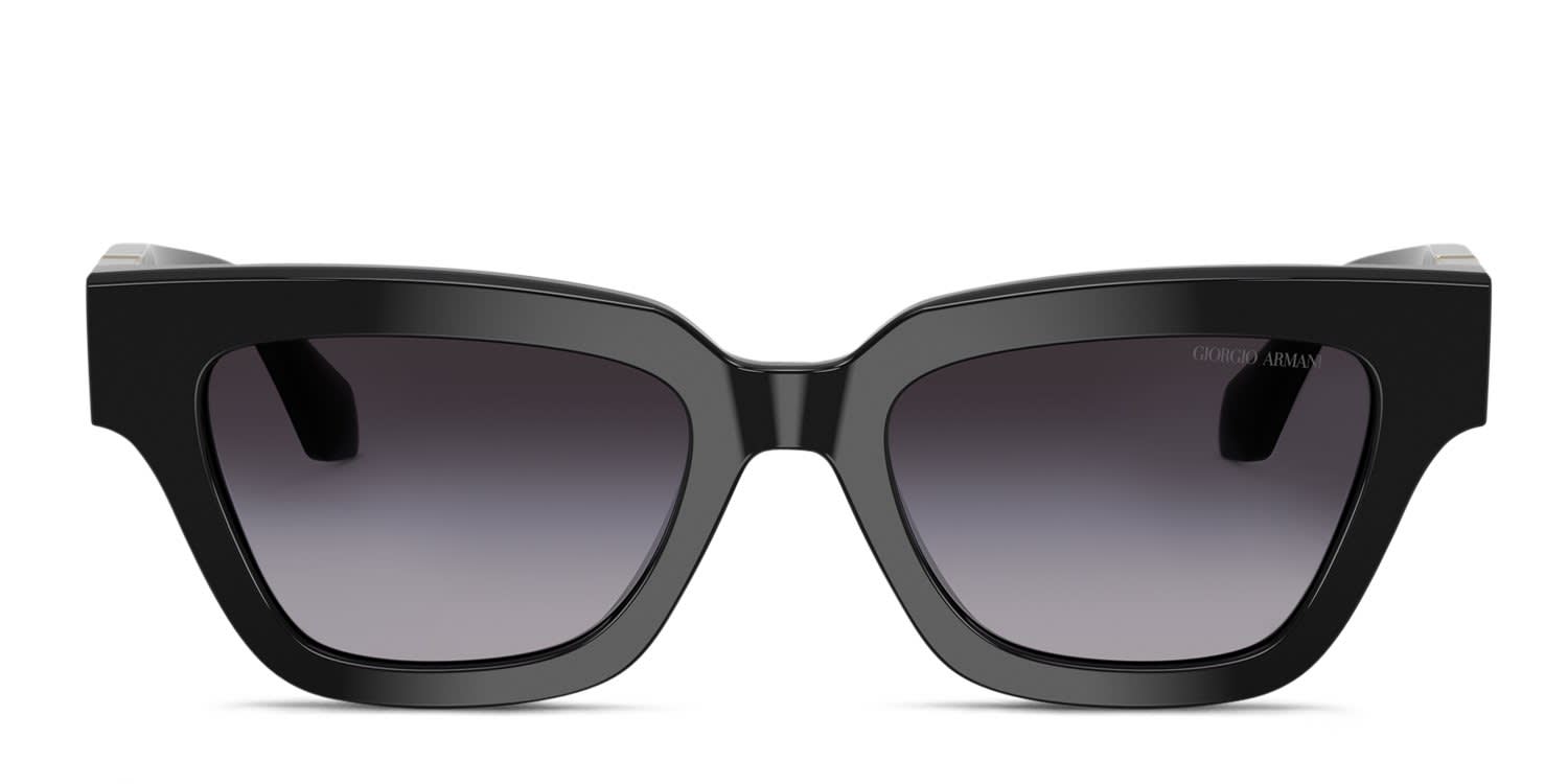 Giorgio Armani AR8246U Black, Gray glasses - Black / Gray - Frontal View