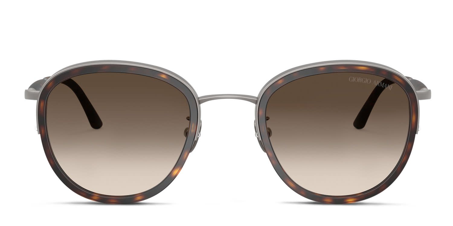 Giorgio Armani AR6176 Tortoise, Gunmetal glasses - Tortoise / Gunmetal - Frontal View
