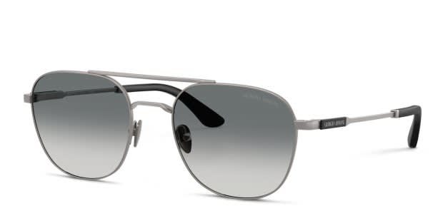 Giorgio Armani AR6178 gunmetal frame with gradient grey lenses