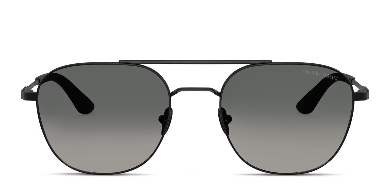Giorgio Armani AR6178 Black, Gray glasses - Black / Gray - Frontal View