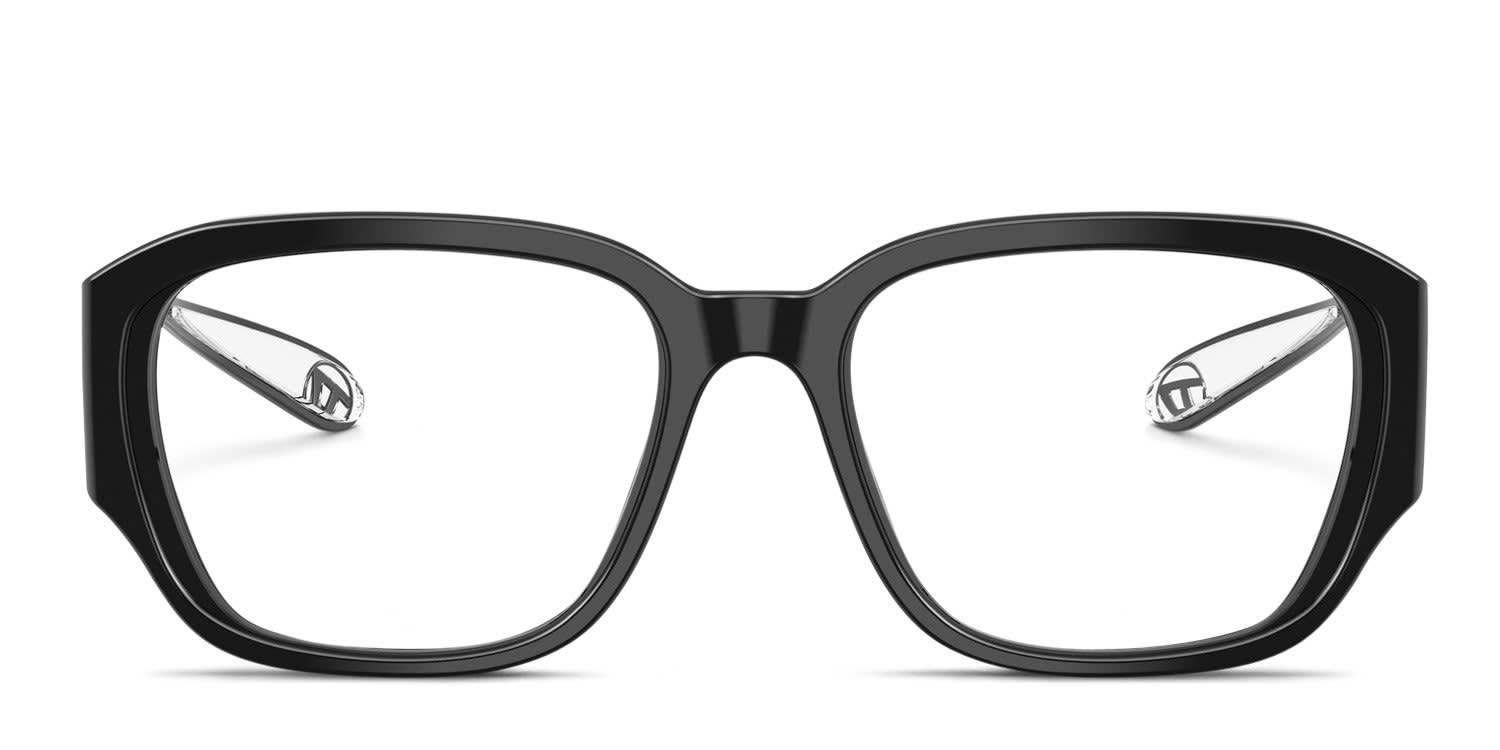 Diesel DL4009 Black glasses - Black - Frontal View