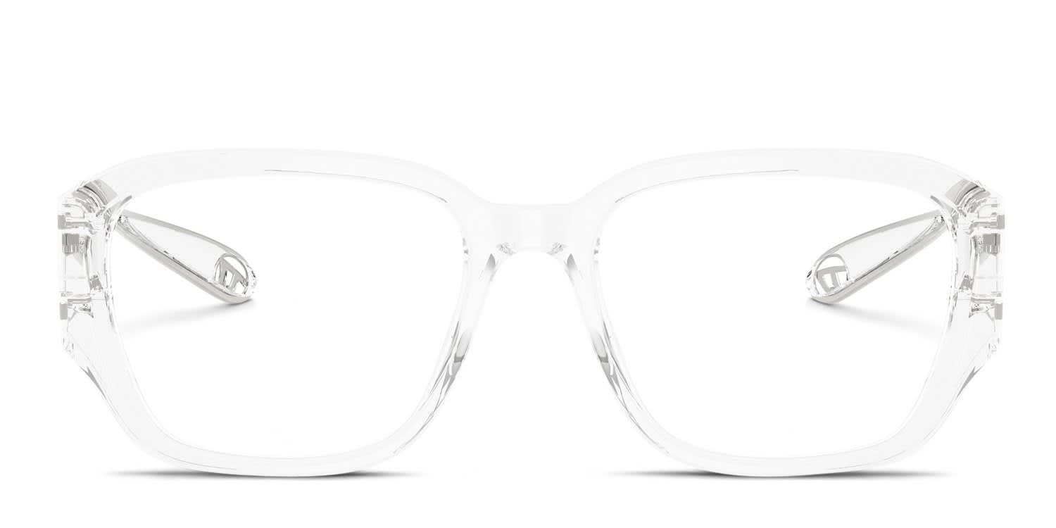 Diesel unisex clear framed Sunglasses Diesel UNISEX - Sunglasses - shiny iridescent/transparent  main image 4