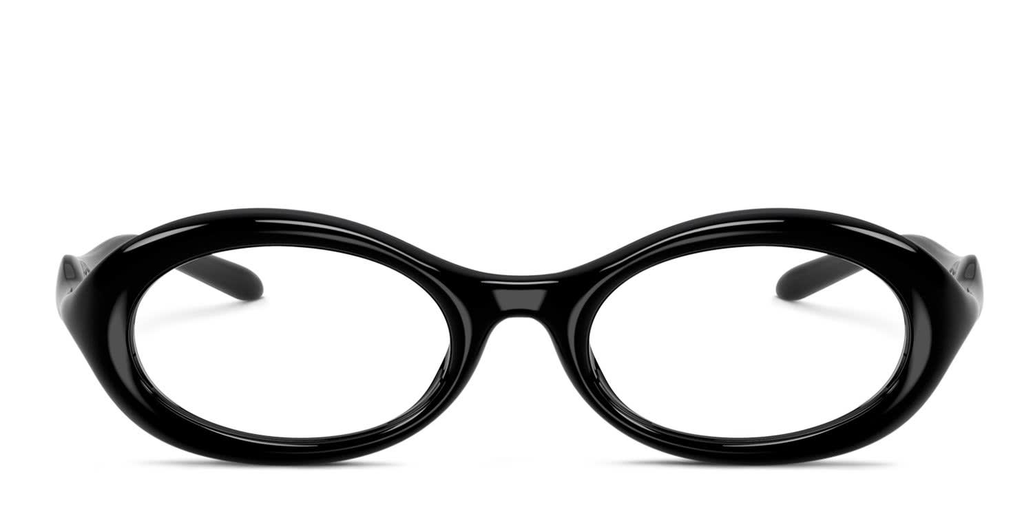 Diesel DL6005U Black glasses - Black - Frontal View
