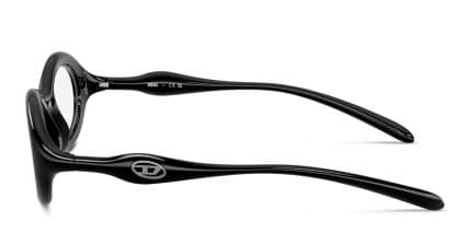 Diesel DL6005U Black glasses - Black - Side View