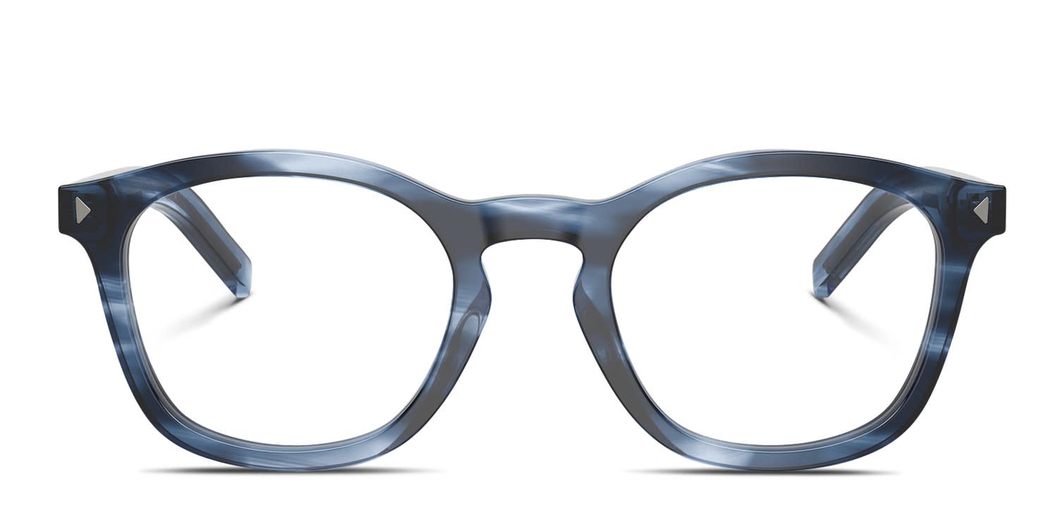 Prada PRC04V Multicolor, Blue glasses - Multicolor / Blue - Frontal View