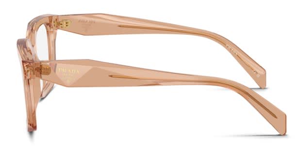 Prada PRC08V clear , brown frame