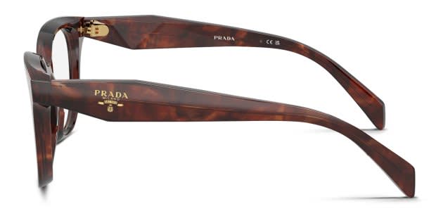 PRADA  Pilot-Havana Gold/Tortoise Prada 1990s Gold Tone Tortoise Shell Aviator Sunglasses  main image 4